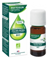 Phytosun Arôms Olio Essenziale di Palma Rosa (Cymbopogon Martinii) Organic 10 ml