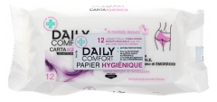 BioGenya Daily Comfort Hygienic Paper Wipes 12 Wipes