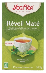 Yogi Tea Biologische Mat&eacute; Ontwaken 17 Zakjes