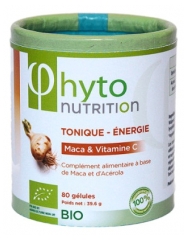 Flamant Vert Phyto Nutrition Tonique et Énergie Bio 80 Gélules