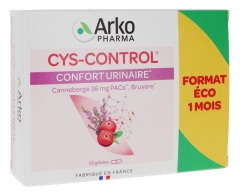 Arkopharma Cys-Control Confort Urinaire 60 Gélules