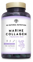 N2 Natural Nutrition Collagène Marin Acide Hyaluronique 150 Capsules