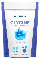 Nutri&amp;Co Crystallised Glycine 100% Pure Neutral Taste 300 g