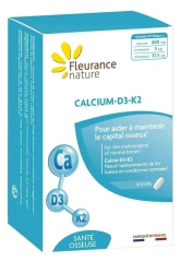 Fleurance Nature Kalcium-D3-K2 60 Tabletter