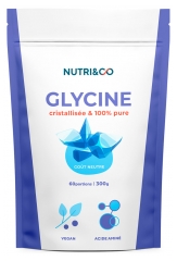 Nutri&amp;Co Gekristalliseerde Glycine 100% Puur Neutrale Smaak 300 g