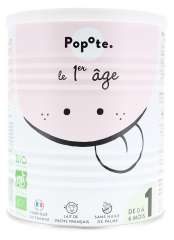 Popote 1st Age From 0 to 6 Months Organic 400 g