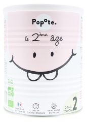 Popote 2nd Age od 6 do 12 Miesięcy Organic 400 g