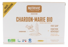 Nutrivie Cardo Mariano Biologico 20 Fiale