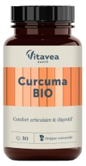 Vitavea Organic Turmeric 30 Tablets
