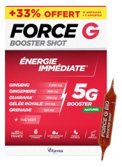 Vitavea Force G Booster Shot Immediate Energy 15 Ampoules + 5 Free