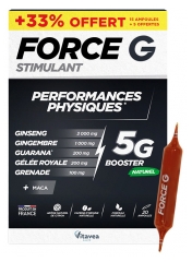 Vitavea Force G Stimulant Performances Physiques 15 Ampoules + 5 Free