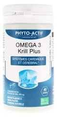 Phyto-Actif Omega 3 Krill Plus 40 Capsules