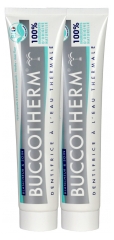 Buccotherm Pasta Dentífrica con Agua Termal Blanqueamiento y Cuidado 2 x 75 ml