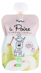 Popote Gourde La Poire Compote From 4/6 Months Organic 120 g