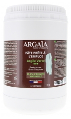 Argaïa Pasta de Arcilla Verde Lista Para Usar 1 kg