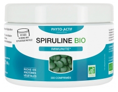 Phyto-Actif Spirulīna Imunitātei Bio 300 Tabletes