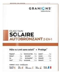 Granions Oligo'Sun Solaire Autobronzant 2en1 30 Gélules