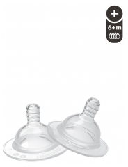 Twistshake 2 Anti-Colic Sauger mit Flussrate XL 6 Monate und &auml;lter