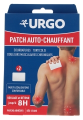 Urgo Self-Heating Patch 8H 2 Adhesive Patches