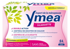 Ymea Ménopause Bouffées de Chaleur et Silhouette 64 Gélules