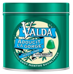 Valda Zuckerfreie Kaugummis Geschmack Minze Eukalyptus 140 g