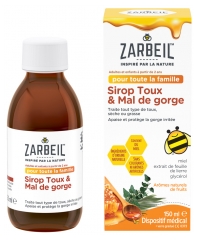 Zarbeil Sirop Toux &amp; Mal de Gorge 150 ml