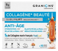 Granions Colag&eacute;nio + Beleza SublimLift 10 Ampolas