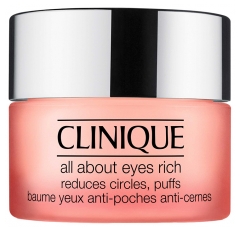 Clinique All About Eyes Rich Anti-Puff Eye Balm Wszystkie Rodzaje Skóry 15 ml