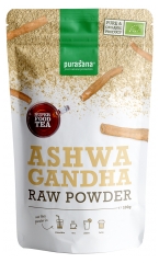 Purasana Super Food Tea Poudre d'Ashwagandha Bio 100 g