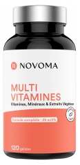 Novoma Multivitamīni 120 Kapsulas