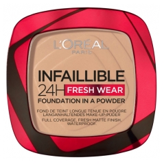 L'Oréal Paris Infaillible 24H Fond de Teint Longue Tenue en Poudre 9 g