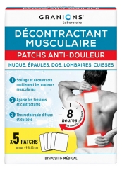 Granions Muskelentspannung 5 Patches Gegen Schmerzen