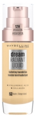 Maybelline New York Dream Radiant Liquid Fond de Teint Hydratant 30 ml