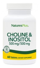 Natures Plus Choline &amp; Inositol 60 Comprimés