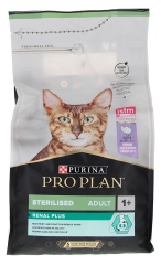 Purina Proplan Sterilizētiem Pieaugu&scaron;iem Kaķiem Renal Plus Tītara Gaļa 1,5 kg