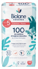 Biolane Natural Panties 40 Panties Size 5 (12-18 kg)