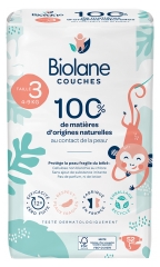 Biolane Pieluchy Naturalne 52 Pieluchy Rozmiar 3 (4-9 Kg)