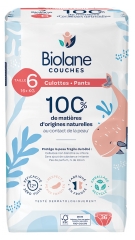 Biolane Natürliche Höschen 36 Höschen Größe 6 (+16 kg)