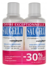 Saugella Dermoliquide Lot de 2 x 500 ml