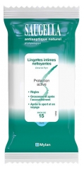 Saugella Antiséptico Natural 15 Toallitas Íntimas