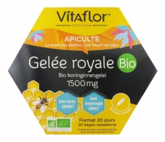 Vitaflor Jalea Real 1500 mg Bio 20 Ampollas