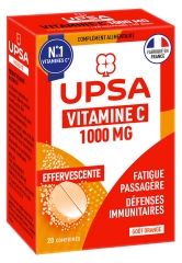 UPSA Vitalité Vitamine C 1000 mg 20 Comprimés Effervescents