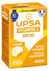 UPSA Vitality Vitamin C 500mg 30 Tablets to Crunch