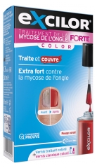 Excilor Forte Nagelpilzbehandlung Farbig + Klassischer Farbiger Lack 30 ml