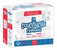 Scutece Naturale La Coucouche Fran&ccedil;aise Mărimea 2 (3-6 kg) 28 de Bucăți