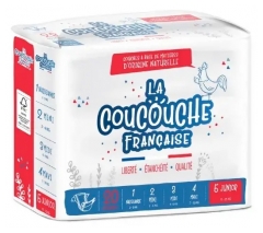 La Coucouche Française Natural Nappies Rozmiar 5 (11-25 kg) 20 Sztuk