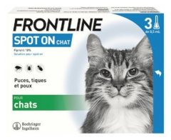 Frontline Spot-On Cat 3 Pipettes