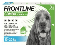 Frontline Combo Pies M (10-20 kg) 3 Pipety