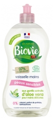 Biovie Handgeschirrsp&uuml;lmittel Empfindliche Haut Aloe Vera 500 ml