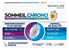 Granions Slaap Chrono 30 Tweelagige Tabletten